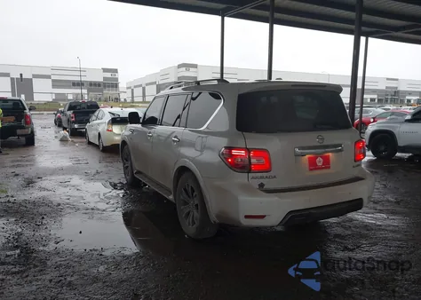 2019 Nissan Armada Platinum z USA, uszkodzony, nr VIN JN8AY2NF1K9351976